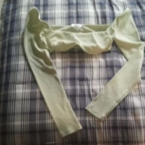 Princess Polly Green Stretchy Knit Bottoms